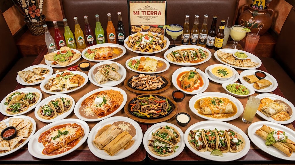 Mi Tierra Windsor menu spread